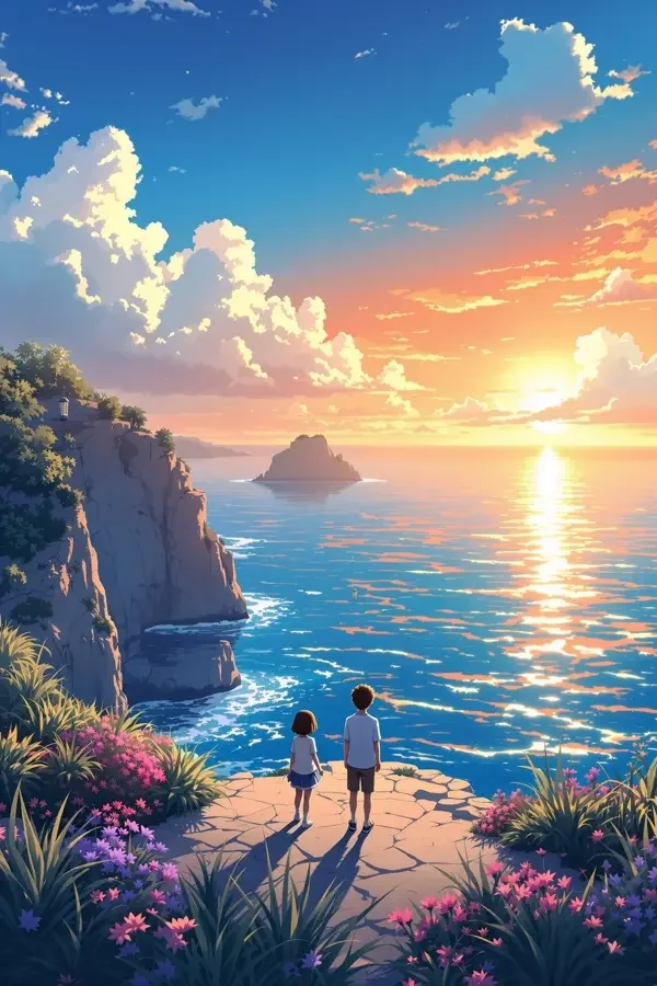 蓝色海洋的约定The Promise of Blue Ocean 蓝色海洋的约定电影海报